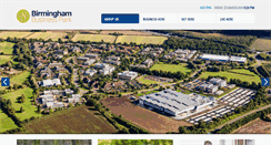 Desktop Screenshot of birminghambusinesspark.co.uk